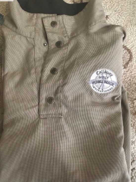 TEHAMA Other - Callaway, Pebble Beach Golf Lightweight Pullover size XL